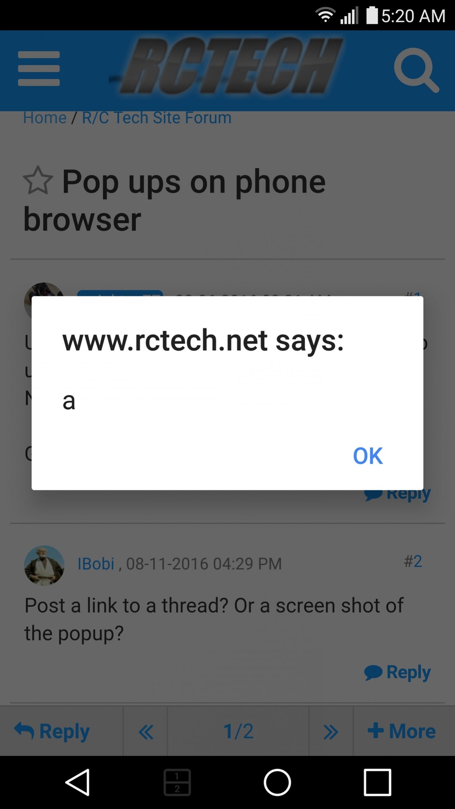 dating website pop ups