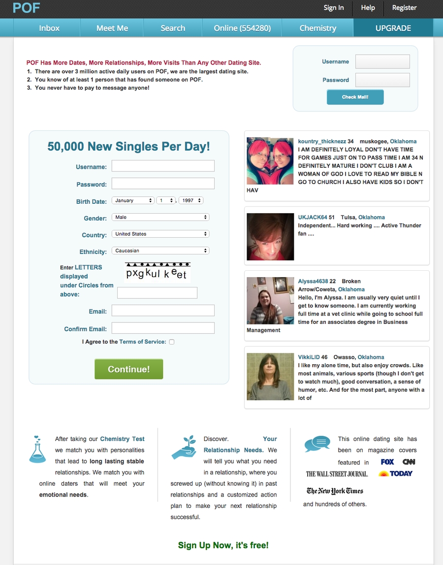 free plenty of fish dating site